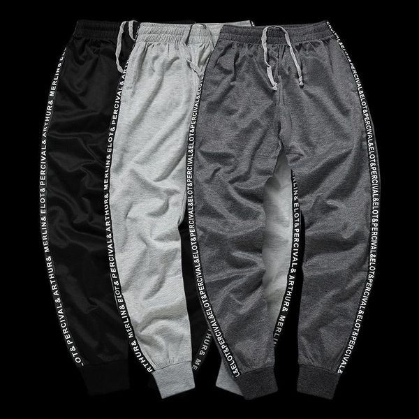 summer men's casual pants fitness sweatpants side letter trousers men joggers harem track, Black
summer men's casual pants fitness sweatpants side letter trousers men joggers harem track, Black