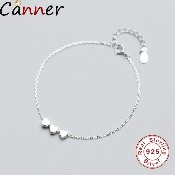 charm bracelets canner simple heart for girls 925 sterling silver 2021 friendship fine jewelry femme wedding f40, Golden;silver
charm bracelets canner simple heart for girls 925 sterling silver 2021 friendship fine jewelry femme wedding f40, Golden;silver