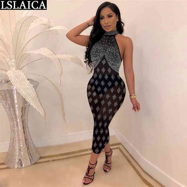 fashion women dress sleeveless stand collar diamonds elegant high waist slim evening party club bodycon female 210515, Black;gray
fashion women dress sleeveless stand collar diamonds elegant high waist slim evening party club bodycon female 210515, Black;gray