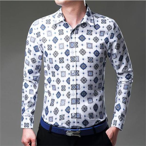 2021 men fashion casual long sleeved printed shirt slim fit male social business dress brand clothing soft comfortablem-3xl#12, White;black
2021 men fashion casual long sleeved printed shirt slim fit male social business dress brand clothing soft comfortablem-3xl#12, White;black