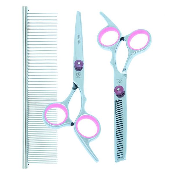 hair scissors 6.0" dog grooming shears japan 440c professional pet hairdressing for trimming animals cutting thinning tijeras b0003a
hair scissors 6.0" dog grooming shears japan 440c professional pet hairdressing for trimming animals cutting thinning tijeras b0003a