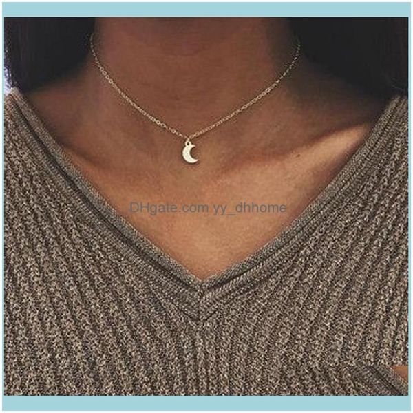 necklaces & pendants jewelrywomen chocker gold chain moon charm choker necklace jewelry bijoux collares mujer collier femme valentines day g, Golden;silver 
necklaces & pendants jewelrywomen chocker gold chain moon charm choker necklace jewelry bijoux collares mujer collier femme valentines day g, Golden;silver