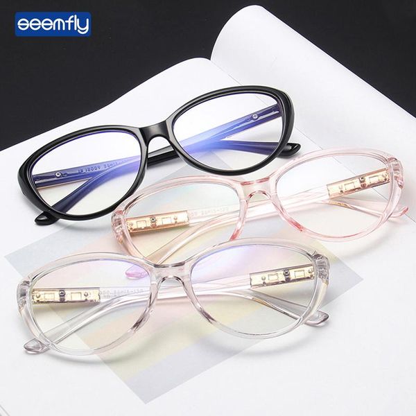 fashion sunglasses frames seemfly vintage cat eye glasses frame men classic optical eyeglasses prescription women plain spectacles, Black
fashion sunglasses frames seemfly vintage cat eye glasses frame men classic optical eyeglasses prescription women plain spectacles, Black
