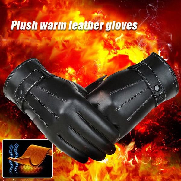cycling gloves winter pu leather motorcycle touching screen full finger whshopping, Black
cycling gloves winter pu leather motorcycle touching screen full finger whshopping, Black