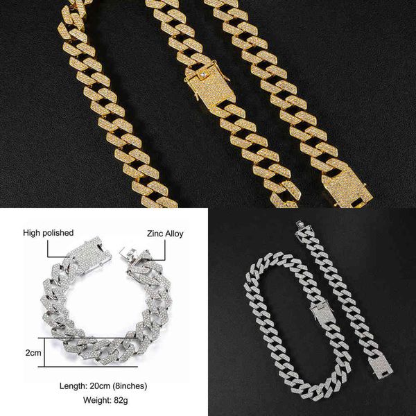 d & z 20mm ice cuban chain necklace, hip-hop chain, men's jewelry, gold and silver diamond, cz rapper li necklace buckle q0809
d & z 20mm ice cuban chain necklace, hip-hop chain, men's jewelry, gold and silver diamond, cz rapper li necklace buckle q0809