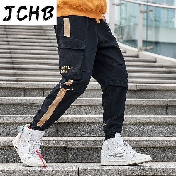 men's pants pocket multi hip hop men ribbon elastic waist harajuku streetwear joggers mens trousers techwear clothing, Black
men's pants pocket multi hip hop men ribbon elastic waist harajuku streetwear joggers mens trousers techwear clothing, Black