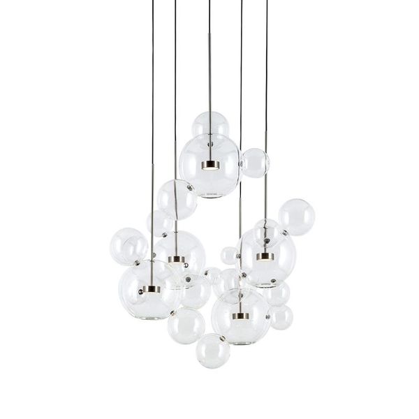 chandeliers silver chrome gold black white glass bubbles led lustre chandelier lighting suspension luminaire lampen for dinning room
chandeliers silver chrome gold black white glass bubbles led lustre chandelier lighting suspension luminaire lampen for dinning room