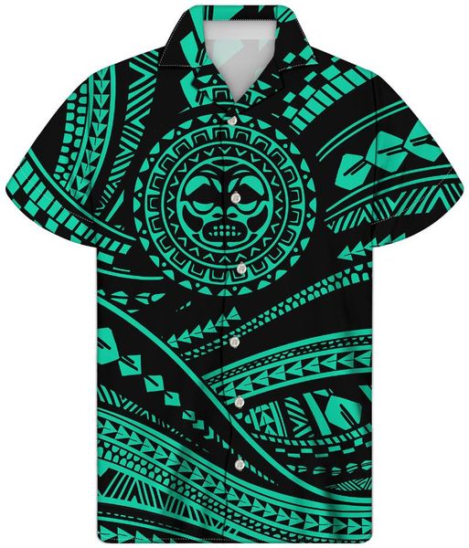 men's casual shirts polynesian tribal print short sleeve shirt for men streetwear colorful pattern summer beach cuban male holiday top, White;black
men's casual shirts polynesian tribal print short sleeve shirt for men streetwear colorful pattern summer beach cuban male holiday top, White;black