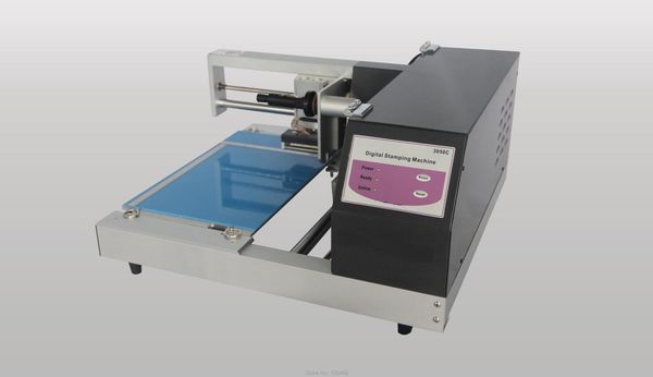 gold foil stamping machine/plastic cover printing machine printers
