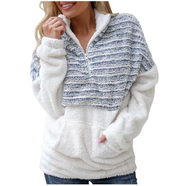 women's hoodies & sweatshirts ladies plush v-neck y2k zipper long-sleeved color block warm sweatshirt pullover hoodie fall clothes for, Black
women's hoodies & sweatshirts ladies plush v-neck y2k zipper long-sleeved color block warm sweatshirt pullover hoodie fall clothes for, Black