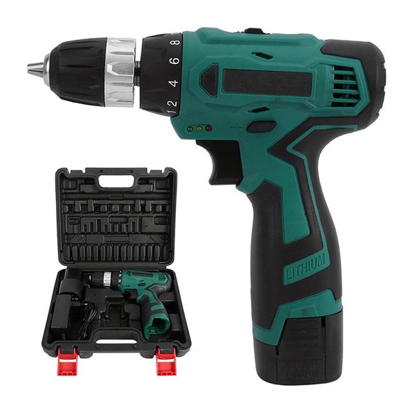 professiona electric drills cordless power tool 12v/12.6v/16.8v/21v multifunction high and low speeds rotary screwdriver drill
professiona electric drills cordless power tool 12v/12.6v/16.8v/21v multifunction high and low speeds rotary screwdriver drill