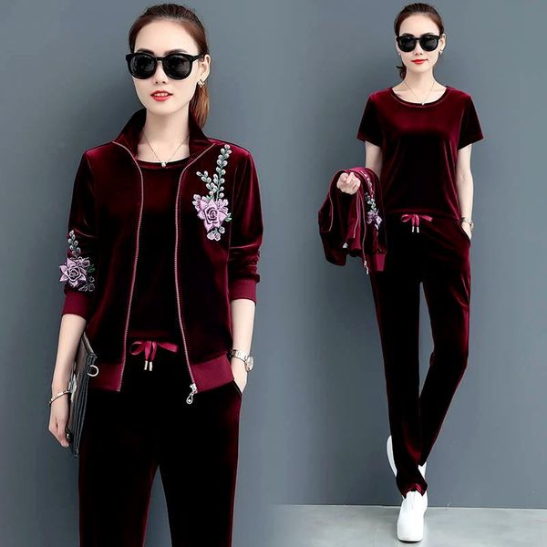 women's two piece pants spring autumn plus size 4xl set women short sleeve + cardigan jacket suit casual 3 sets womens outfits x530, White
women's two piece pants spring autumn plus size 4xl set women short sleeve + cardigan jacket suit casual 3 sets womens outfits x530, White