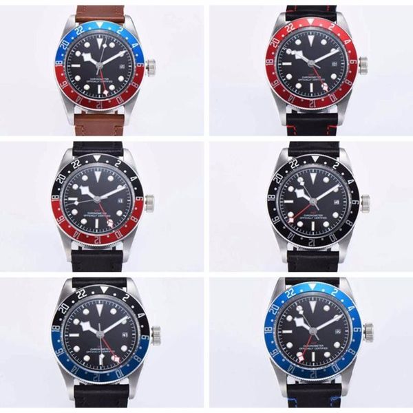 wristwatches luxury brand watch 41mm robot sapphire gmt automatic military sports calendar clock leather, Slivery;brown
wristwatches luxury brand watch 41mm robot sapphire gmt automatic military sports calendar clock leather, Slivery;brown