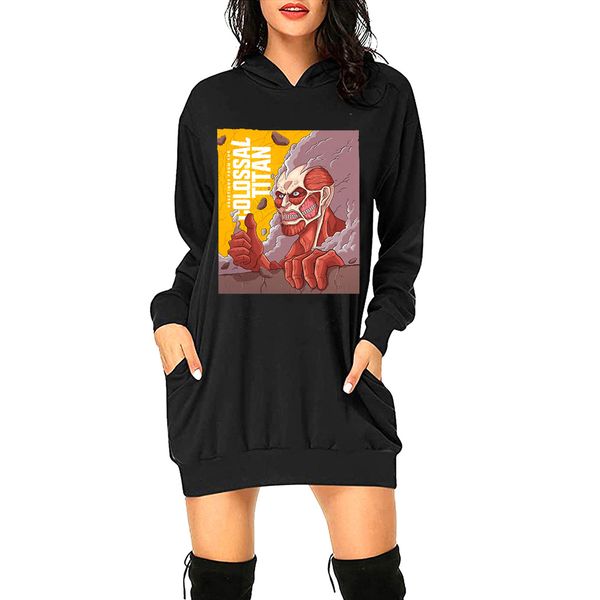 women thick medium length hoodie dress autumn winter anime pattern printing casual sport street wear hip hop style long sleeve loose hooded, Black
women thick medium length hoodie dress autumn winter anime pattern printing casual sport street wear hip hop style long sleeve loose hooded, Black