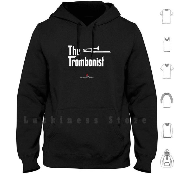 brass bible - godfather trombonist hoodies men's & sweatshirts, Black
brass bible - godfather trombonist hoodies men's & sweatshirts, Black
