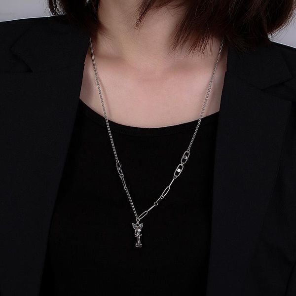 chains korean version s925 thai silver necklace female fashion retro personality versatile pure net red
chains korean version s925 thai silver necklace female fashion retro personality versatile pure net red