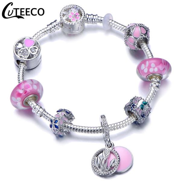 charm bracelets cuteeco 2021 pink tulip bracelet butterfly enamel beads female diy handmade jewelry gift for women, Golden;silver
charm bracelets cuteeco 2021 pink tulip bracelet butterfly enamel beads female diy handmade jewelry gift for women, Golden;silver