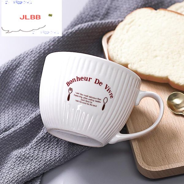 mugs 590ml french white large soup cereal ceramic mug porcelain coffee cup for milk breakfast dinner
mugs 590ml french white large soup cereal ceramic mug porcelain coffee cup for milk breakfast dinner