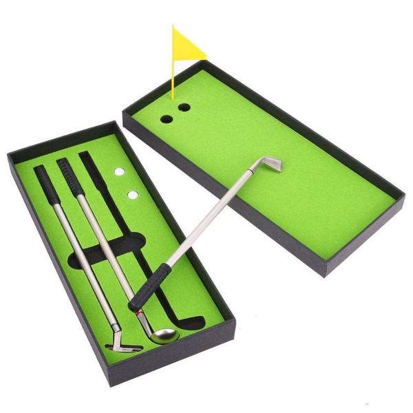caiton golf pen set, mini deskball gift set with putting green,flag,3golf clubs pens & 2 training aids
caiton golf pen set, mini deskball gift set with putting green,flag,3golf clubs pens & 2 training aids