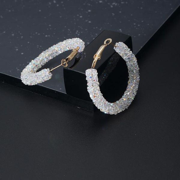 hoop & huggie 2021 big circle round earrings for women's fashion statement golden punk charm party jewelry, Golden;silver
hoop & huggie 2021 big circle round earrings for women's fashion statement golden punk charm party jewelry, Golden;silver