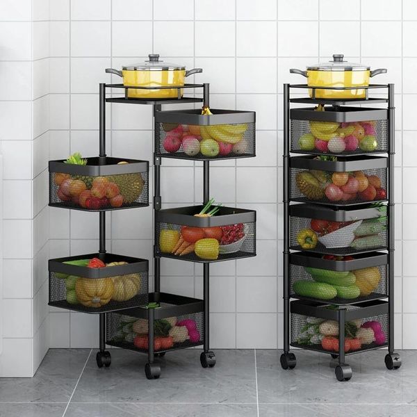 kitchen storage & organization vegetable rotating rack floor multi-layer square household basket fruit and shelf items
kitchen storage & organization vegetable rotating rack floor multi-layer square household basket fruit and shelf items