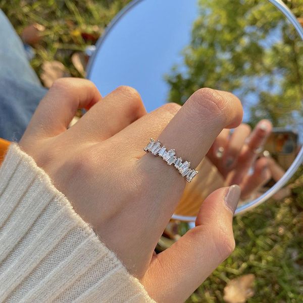 fashion zircon simple open rings for women 2021 jewelry classic bijoux adjustable ring cluster, Golden;silver
fashion zircon simple open rings for women 2021 jewelry classic bijoux adjustable ring cluster, Golden;silver