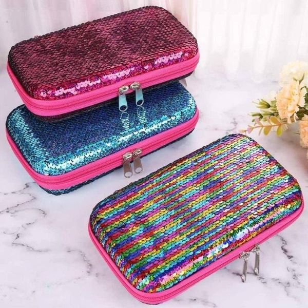 pencil bags kids sequins pen case zipper large capacity bag storage stationery gift organizador escritorio office accessories
pencil bags kids sequins pen case zipper large capacity bag storage stationery gift organizador escritorio office accessories