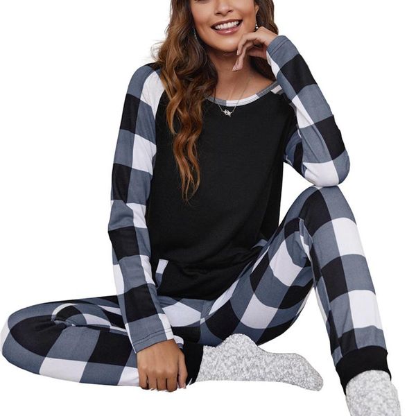 women's two piece pants women 2 pieces set pants 2021 fashion collision checked home plush two-piece christmas patchwork loose casual l, White
women's two piece pants women 2 pieces set pants 2021 fashion collision checked home plush two-piece christmas patchwork loose casual l, White