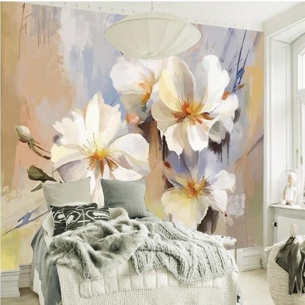 shuhiko custom large - scale murals hand painted fresh pastoral painting flowers tv background wallpaper papel de parede wallpapers
shuhiko custom large - scale murals hand painted fresh pastoral painting flowers tv background wallpaper papel de parede wallpapers