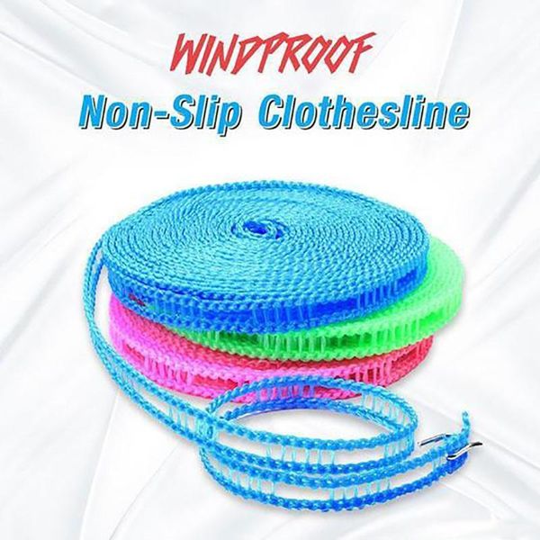 hangers & racks nylon hanging windproof cloth rope home storage clothes dryer non-slip drying rack clothesline washing line 8m z0710
hangers & racks nylon hanging windproof cloth rope home storage clothes dryer non-slip drying rack clothesline washing line 8m z0710