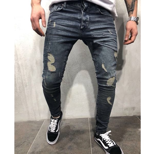 boys men ripped jeans stretchy skinny slim fit denim pants destroyed frayed moustache effect trousers fashion streetwear, Black;white
boys men ripped jeans stretchy skinny slim fit denim pants destroyed frayed moustache effect trousers fashion streetwear, Black;white
