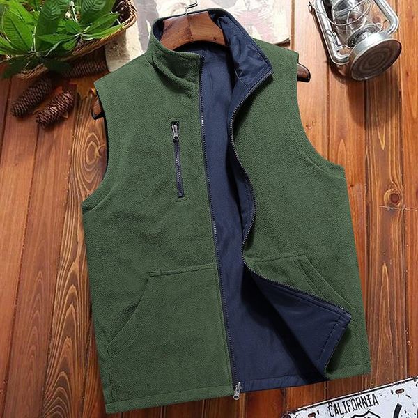 male fashion double sided middle-aged and elderly vest father's vestmens men winter jackets warm fleece vests casual coats men's, Black;white
male fashion double sided middle-aged and elderly vest father's vestmens men winter jackets warm fleece vests casual coats men's, Black;white