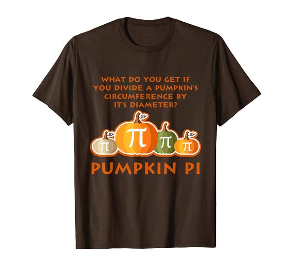 pumpkin pi math t-shirt, funny pumpkin's circumference, White;black
pumpkin pi math t-shirt, funny pumpkin's circumference, White;black