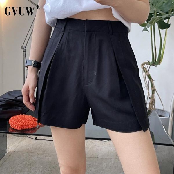 women's shorts gvuw women casual style solid wide leg high waist loose fit fashion tide spring summer 2021 20d2090, White;black
women's shorts gvuw women casual style solid wide leg high waist loose fit fashion tide spring summer 2021 20d2090, White;black