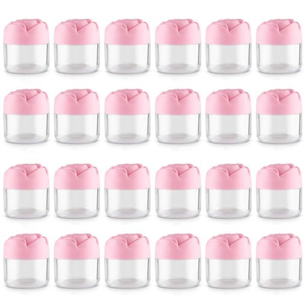 storage bottles & jars 30pcs rose gram pot round plastic cosmetic container jar with lids for travel sample empty pink
storage bottles & jars 30pcs rose gram pot round plastic cosmetic container jar with lids for travel sample empty pink