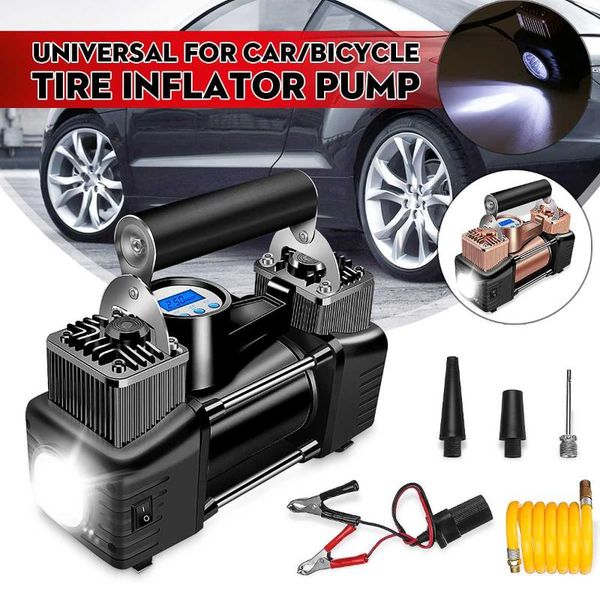 inflatable pump 140psi 12v air compressor tire inflator car with digital pressure gauge emergency double metal cylinder
inflatable pump 140psi 12v air compressor tire inflator car with digital pressure gauge emergency double metal cylinder