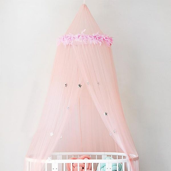 mosquito net hanging dome baby canopy decoration feather and stars printing girls room decor round tents for children fantasy
mosquito net hanging dome baby canopy decoration feather and stars printing girls room decor round tents for children fantasy