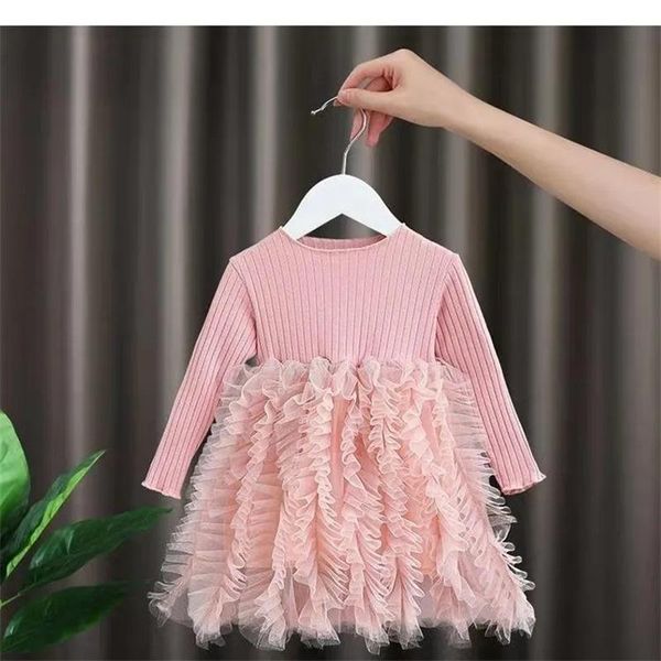 girl's dresses 0-6 years old princess fluffy skirt girls long-sleeved pure dress spring autumn baby suits color mesh children cloth, Red;yellow
girl's dresses 0-6 years old princess fluffy skirt girls long-sleeved pure dress spring autumn baby suits color mesh children cloth, Red;yellow