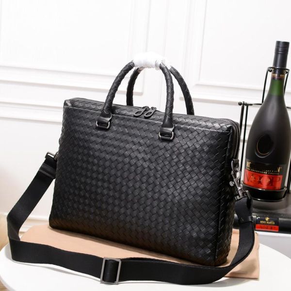 briefcases men's bags, business briefcases, diagonal leather lapcowhide woven handbags
briefcases men's bags, business briefcases, diagonal leather lapcowhide woven handbags