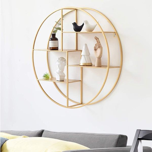 other home decor fashion wall mounted metal shelf round floating hanging storage holder rack for living room office decoration
other home decor fashion wall mounted metal shelf round floating hanging storage holder rack for living room office decoration