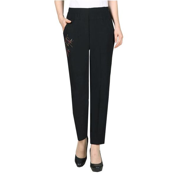 mother warm trousers women's loose plus size autumn clothes middle-aged straight pants casual female fashion elastic & capris, Black;white
mother warm trousers women's loose plus size autumn clothes middle-aged straight pants casual female fashion elastic & capris, Black;white