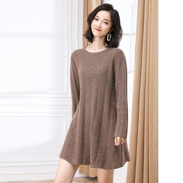 casual dresses arrival spring autumn women fashion wool dress female plain knit, Black;gray
casual dresses arrival spring autumn women fashion wool dress female plain knit, Black;gray