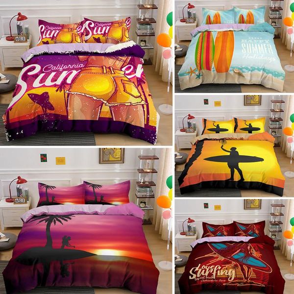 bedding sets luxury sunset surfing duvet cover set /king size 2/3 pcs quilt covers bed linen with pillowcase
bedding sets luxury sunset surfing duvet cover set /king size 2/3 pcs quilt covers bed linen with pillowcase