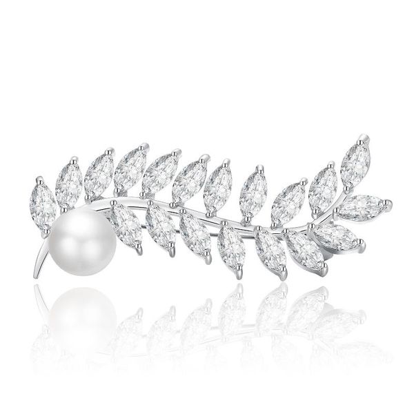 pins, brooches minority design french multi style irregular leaf brooch alloy pearl female accessories, Gray
pins, brooches minority design french multi style irregular leaf brooch alloy pearl female accessories, Gray