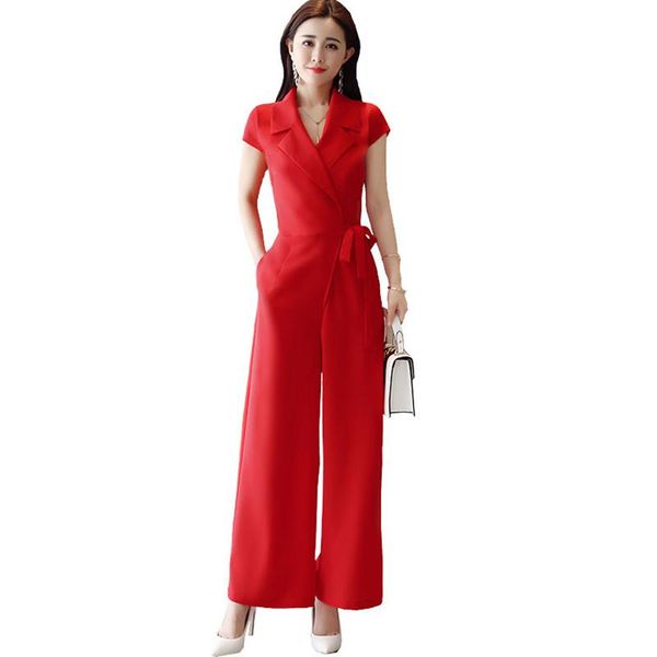 women's jumpsuits & rompers summer female 2021 fashion chiffon wide leg pants suit high waist slim elegant jumpsuit plus size 238, Black;white
women's jumpsuits & rompers summer female 2021 fashion chiffon wide leg pants suit high waist slim elegant jumpsuit plus size 238, Black;white