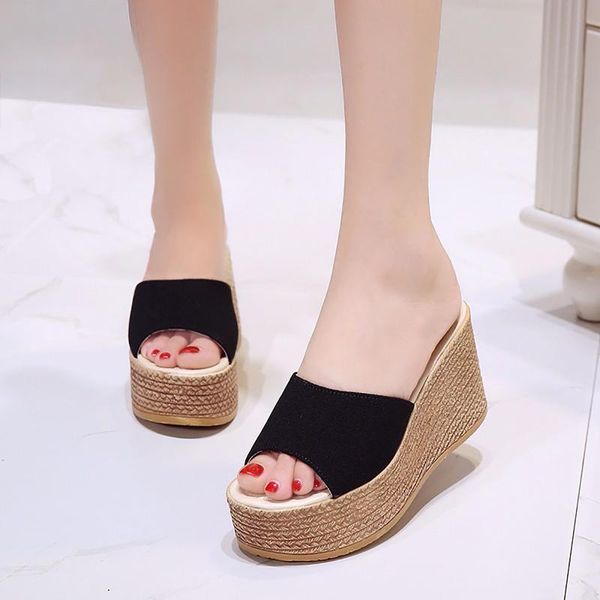 sandals womens high heels sandal thick bottom casual shoes ladies leisure summer wedges woman women platform mules slipper, Black
sandals womens high heels sandal thick bottom casual shoes ladies leisure summer wedges woman women platform mules slipper, Black