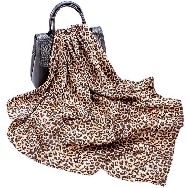 scarves spring emulation silk scarf women 90*90cm square satin leopard print small neck hair tie band headscarf hijab fashion, Blue;gray
scarves spring emulation silk scarf women 90*90cm square satin leopard print small neck hair tie band headscarf hijab fashion, Blue;gray