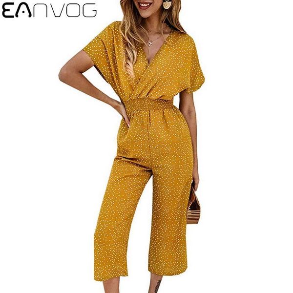 women ladies jumpsuit deep v-neck straight full length pants outfit romper female vintage loose casual printed women's jumpsuits & romp, Black;white
women ladies jumpsuit deep v-neck straight full length pants outfit romper female vintage loose casual printed women's jumpsuits & romp, Black;white