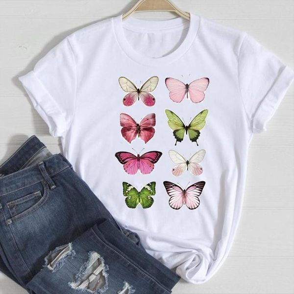 and women cartoon butterfly mens t shirt 90s vacation beach cute summer female tshirts fashion clothes graphic lady print, White;black
and women cartoon butterfly mens t shirt 90s vacation beach cute summer female tshirts fashion clothes graphic lady print, White;black