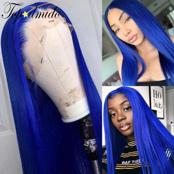 lace wigs dmido long blue colored 13x6 front wig human hair with baby for women pre plucked brazilian remy, Black;brown
lace wigs dmido long blue colored 13x6 front wig human hair with baby for women pre plucked brazilian remy, Black;brown